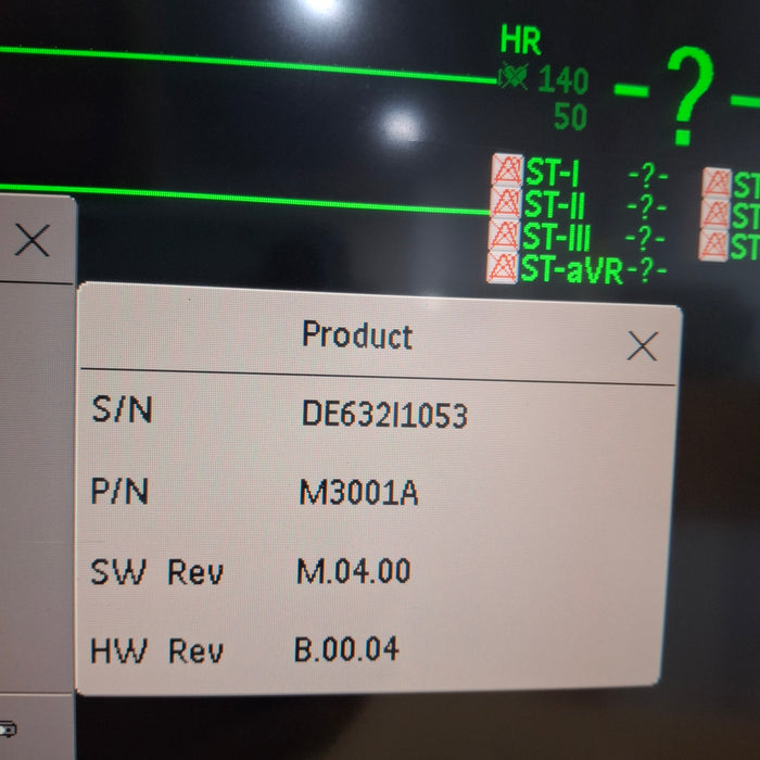 Philips M3001A-A03C06 Masimo SpO2, NIBP, ECG, Temp, IBP MMS Module