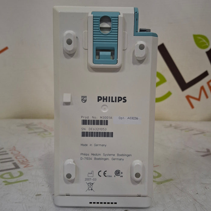 Philips M3001A-A03C06 Masimo SpO2, NIBP, ECG, Temp, IBP MMS Module
