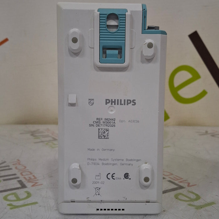Philips M3001A-A03C06 Masimo SpO2, NIBP, ECG, Temp, IBP MMS Module