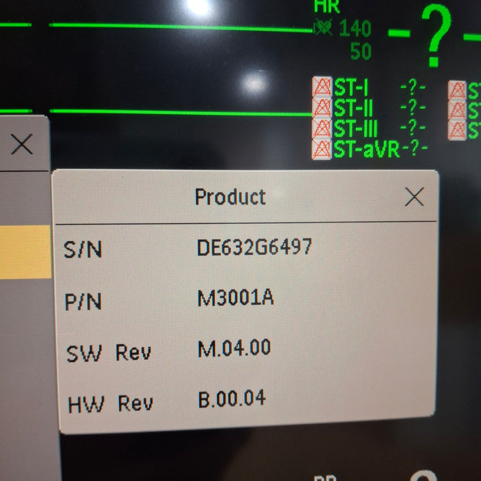 Philips M3001A-A03C06 Masimo SpO2, NIBP, ECG, Temp, IBP MMS Module