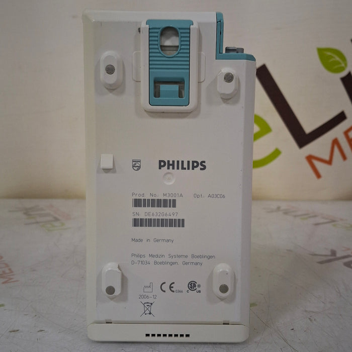 Philips M3001A-A03C06 Masimo SpO2, NIBP, ECG, Temp, IBP MMS Module