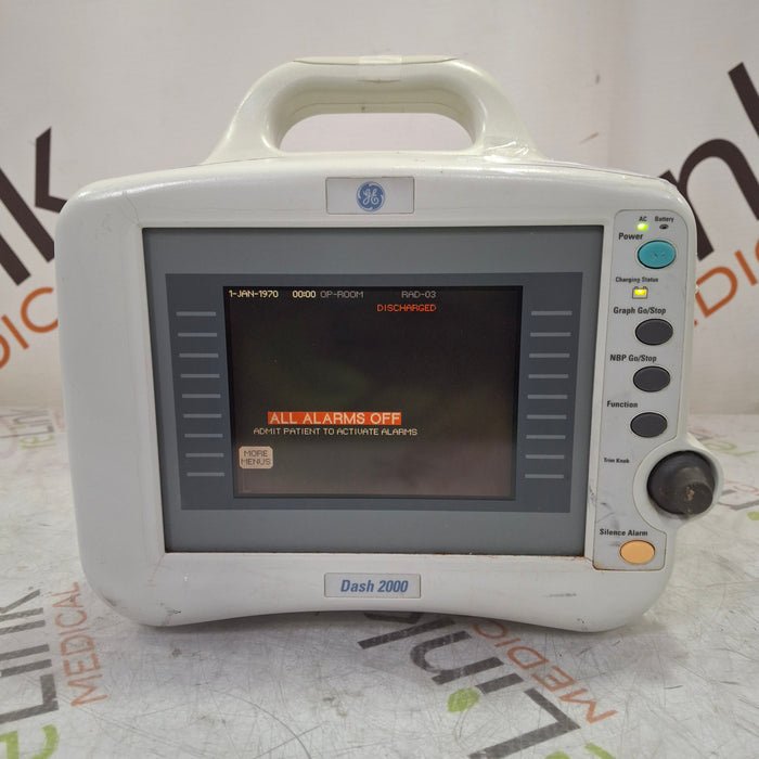 GE Healthcare Dash 2000 Patient Monitor