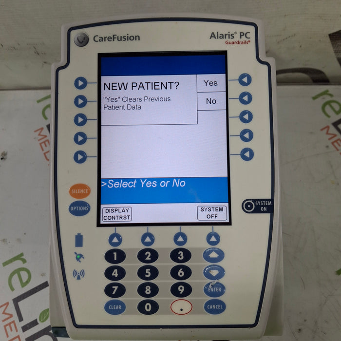 CareFusion Alaris 8015 Large Screen POC Infusion Pump