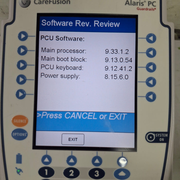 CareFusion Alaris 8015 Large Screen POC Infusion Pump