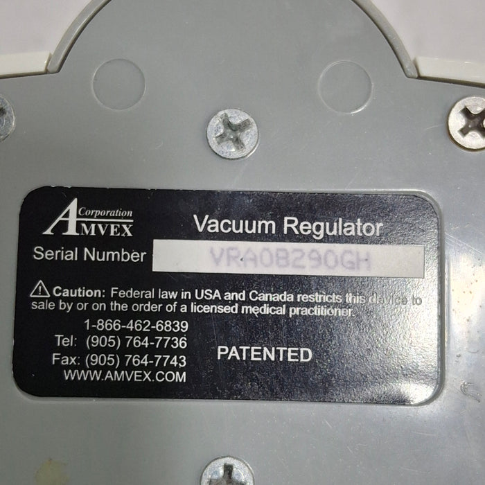 Amvex Amvex Vacuum Regulator Respiratory reLink Medical