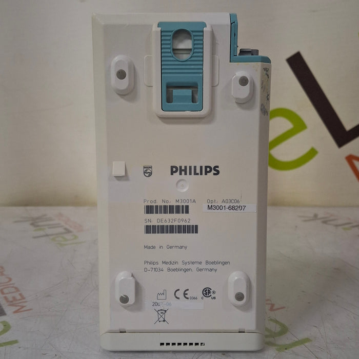 Philips M3001A-A03C06 Masimo SpO2, NIBP, ECG, Temp, IBP MMS Module