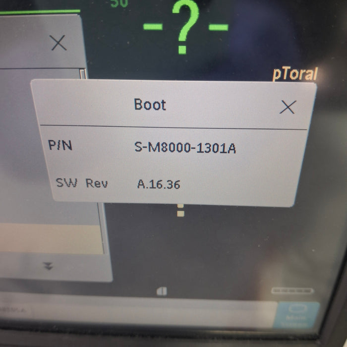 Philips Intellivue MP5 - ECG, Fast SpO2, NIBP Patient Monitor