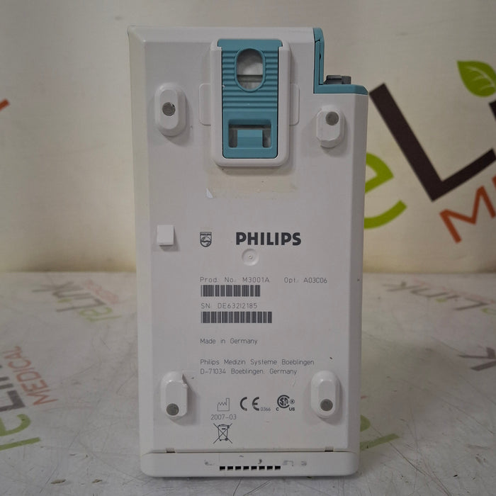Philips M3001A-A03C06 Masimo SpO2, NIBP, ECG, Temp, IBP MMS Module