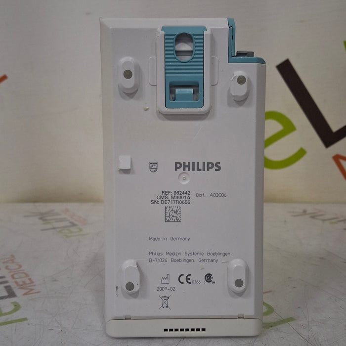 Philips M3001A-A03C06 Masimo SpO2, NIBP, ECG, Temp, IBP MMS Module