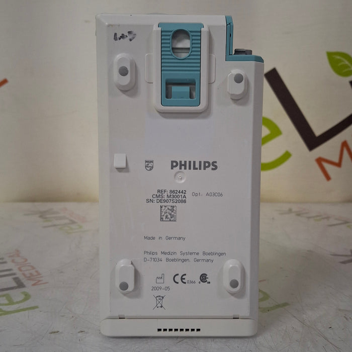 Philips M3001A-A03C06 Masimo SpO2, NIBP, ECG, Temp, IBP MMS Module