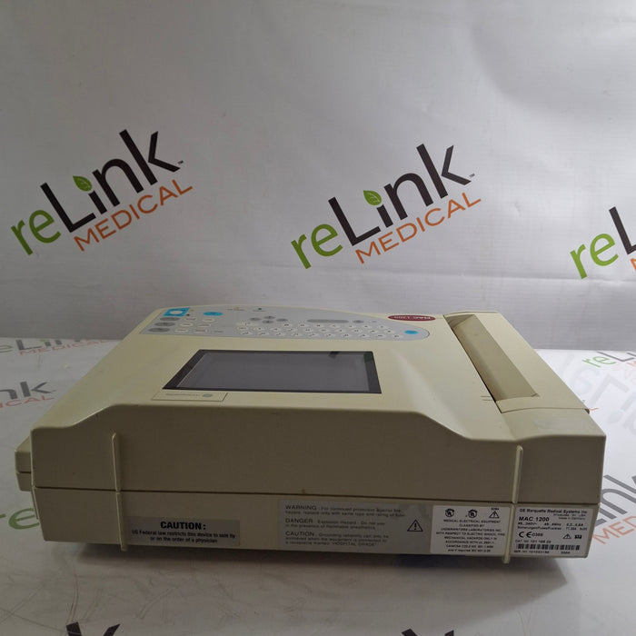GE Healthcare GE Healthcare MAC 1200 ECG Cardiology reLink Medical