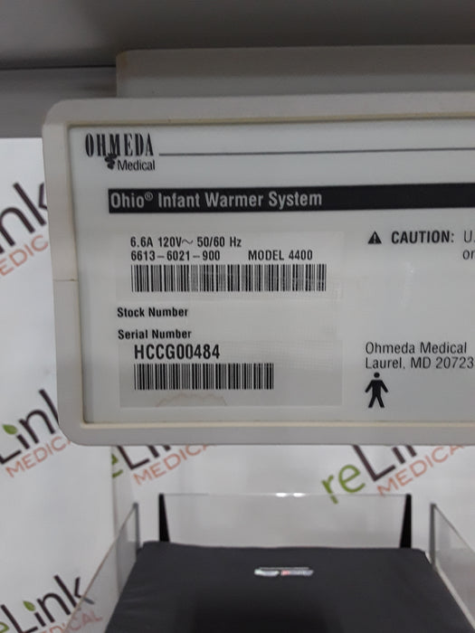 Ohmeda Medical Ohmeda Medical Ohio Model 4400 Infant Warmer Infant Warmers and Incubators reLink Medical