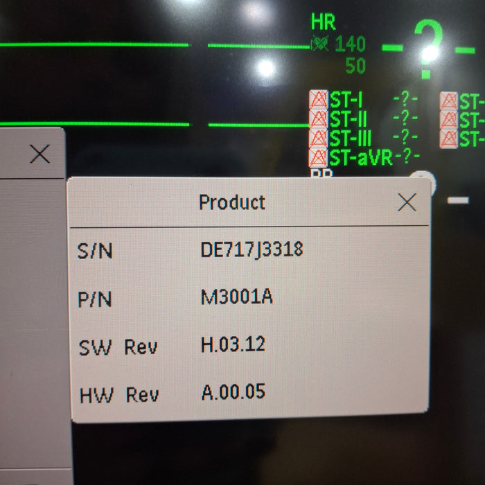 Philips M3001A-A03C06 Masimo SpO2, NIBP, ECG, Temp, IBP MMS Module