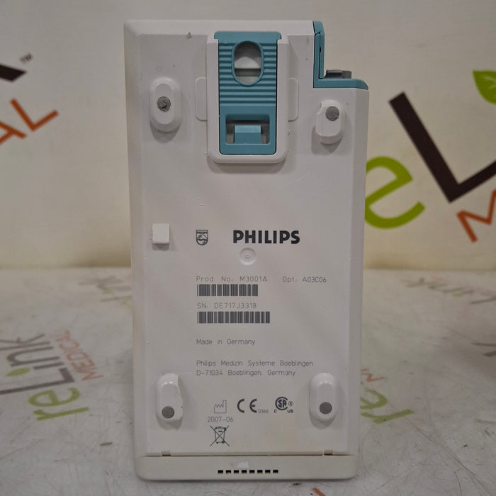 Philips M3001A-A03C06 Masimo SpO2, NIBP, ECG, Temp, IBP MMS Module