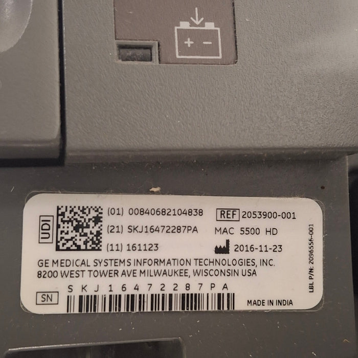 GE Healthcare MAC 5500 HD ECG without CAM Module