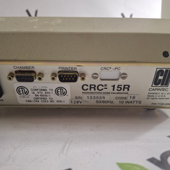 Capintec Capintec CRC-15R Radioisotope Dose Calibrator Research Lab reLink Medical