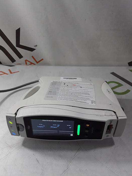 Masimo Masimo Radical 7 Pulse Oximeter w/ Base Patient Monitors reLink Medical