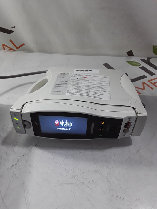 Masimo Masimo Radical 7 Pulse Oximeter w/ Base Patient Monitors reLink Medical