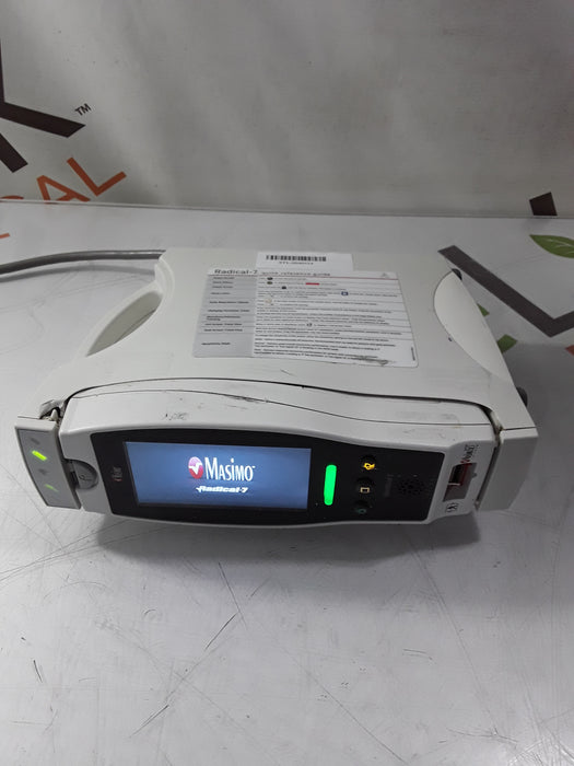 Masimo Masimo Radical 7 Pulse Oximeter w/ Base Patient Monitors reLink Medical