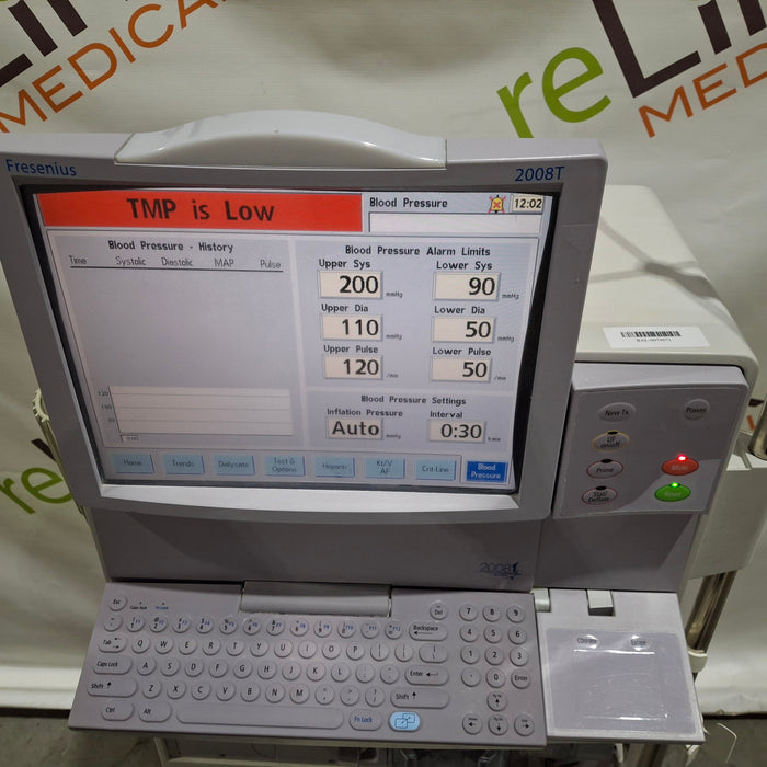 Fresenius 2008T Dialysis Machine Hemodialysis