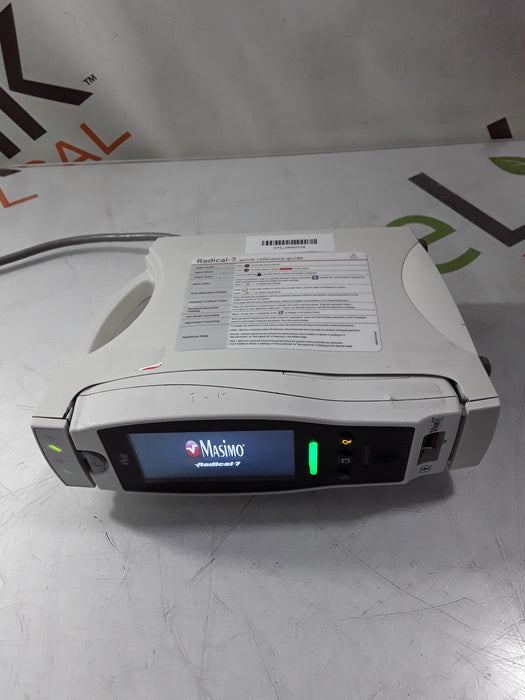 Masimo Radical 7 Pulse Oximeter w/ Base