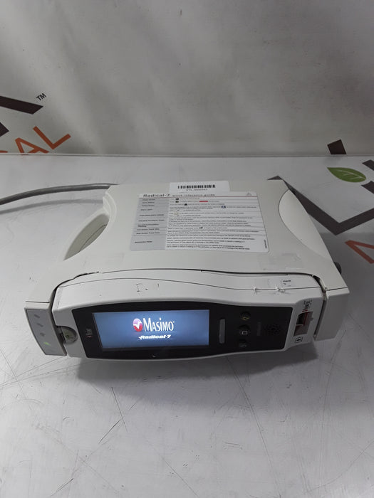 Masimo Masimo Radical 7 Pulse Oximeter w/ Base Patient Monitors reLink Medical