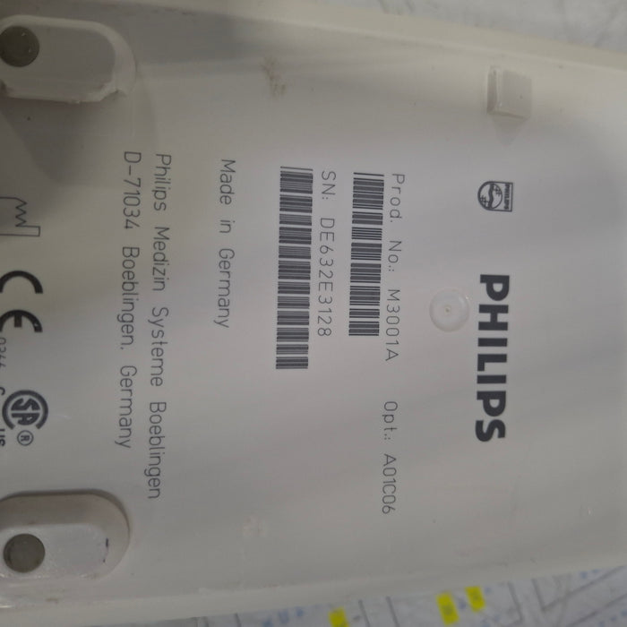 Philips M3001A-A01C06 Fast SpO2, NIBP, ECG, Temp, IBP MMS Module