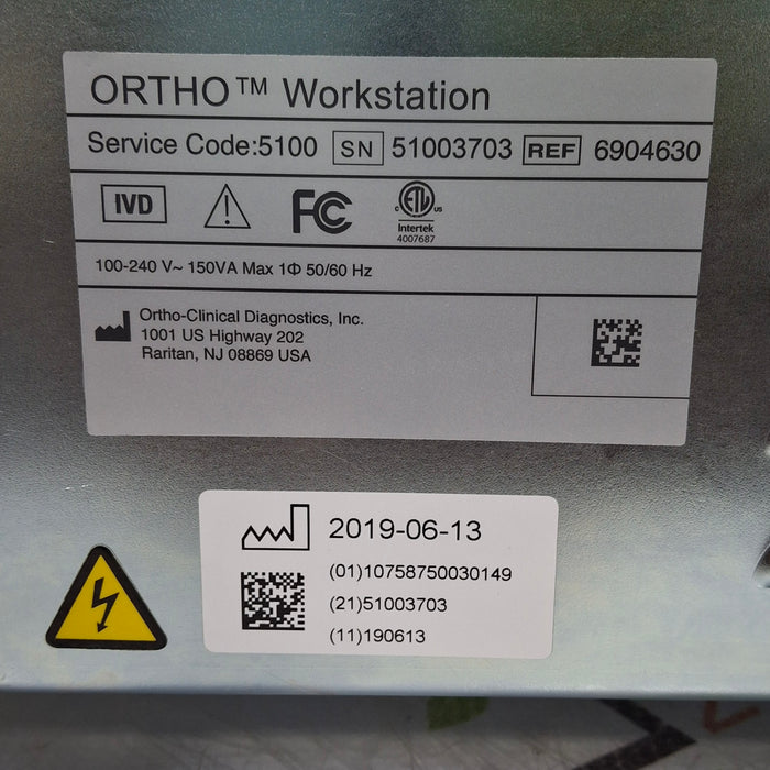Ortho Clinical Diagnostics Ortho Clinical Diagnostics Ortho Workstation Incubator Centrifuge Centrifuges reLink Medical