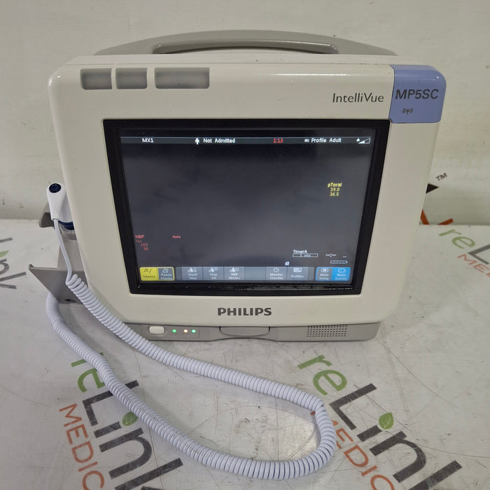 Philips Philips IntelliVue MP5SC Fast SpO2, NIBP Spot Check Monitor Patient Monitors reLink Medical