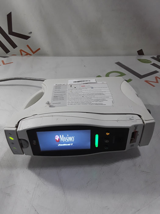 Masimo Masimo Radical 7 Pulse Oximeter w/ Base Patient Monitors reLink Medical