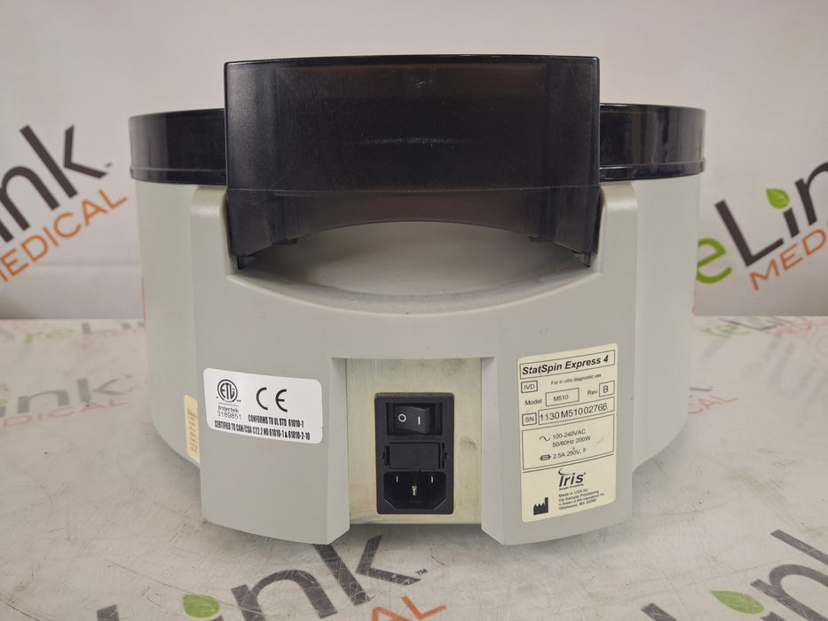 IRIS Medical StatSpin Express 4 Bench Top Centrifuge