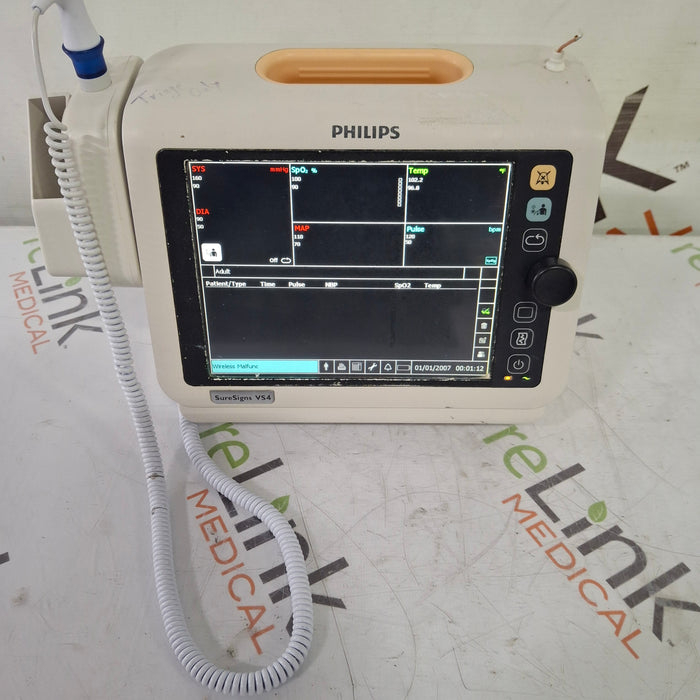 Philips SureSigns VS4 Vital Signs Monitor