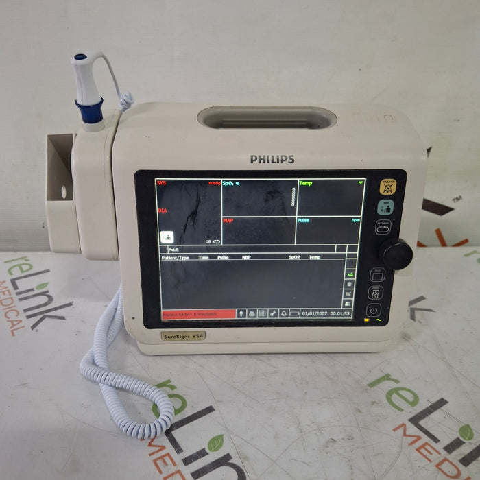Philips SureSigns VS4 Vital Signs Monitor