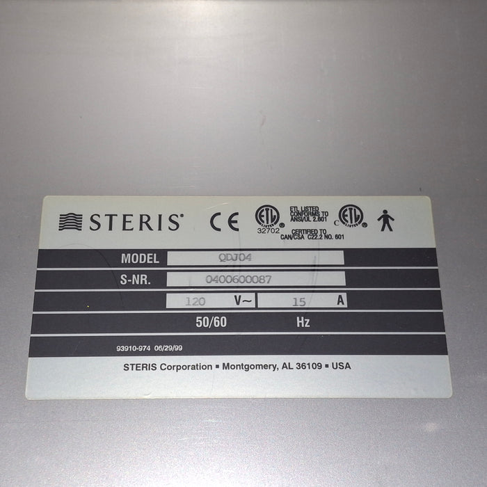 Steris Steris QDJ04 Dual Compartment Warming Cabinet Medical Furniture reLink Medical