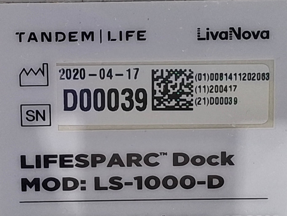 LivaNova PLC LivaNova PLC LifeSparc LS-1000 Circulatory Support System Perfusion reLink Medical