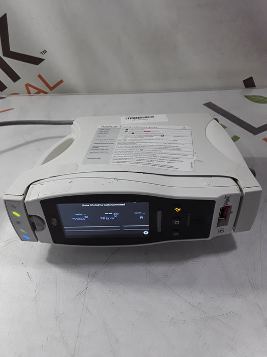 Masimo Radical 7 Pulse Oximeter w/ Base
