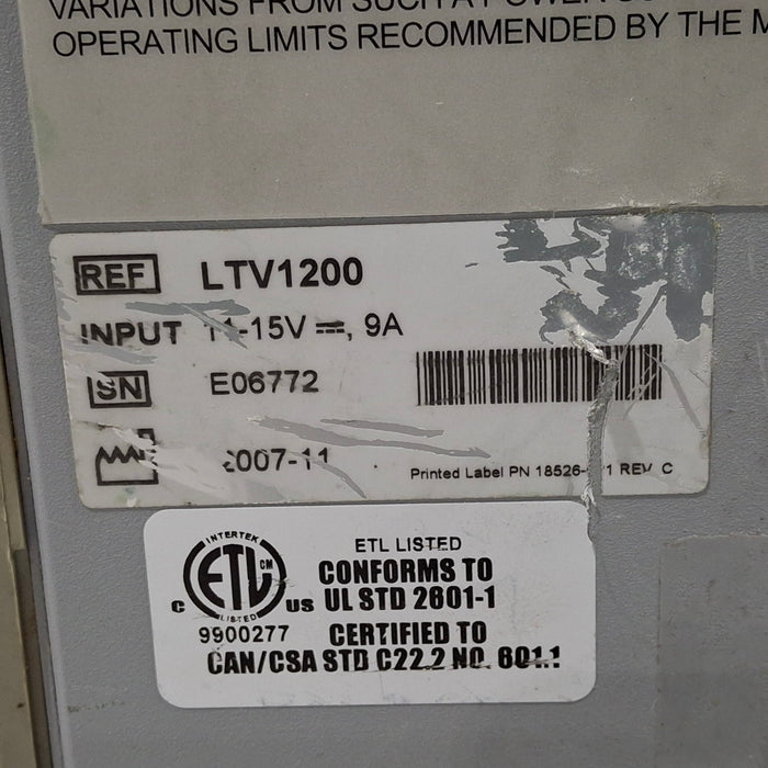 CareFusion CareFusion LTV 1200 Ventilator Respiratory reLink Medical