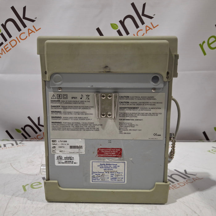 CareFusion CareFusion LTV 1200 Ventilator Respiratory reLink Medical