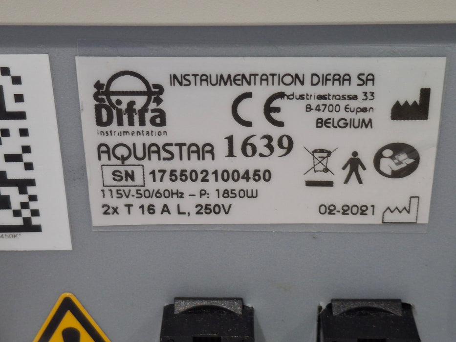 Difra Instrumentation Difra Instrumentation Aquastar Water Caloric Stimulator Fitness and Rehab Equipment reLink Medical