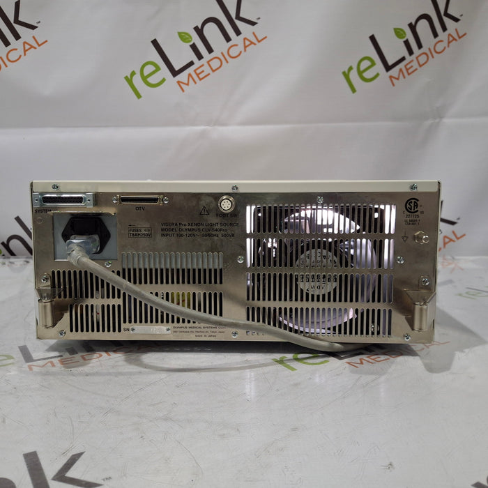 Olympus Olympus CLV-S40 Pro Xenon Light Source Rigid Endoscopy reLink Medical