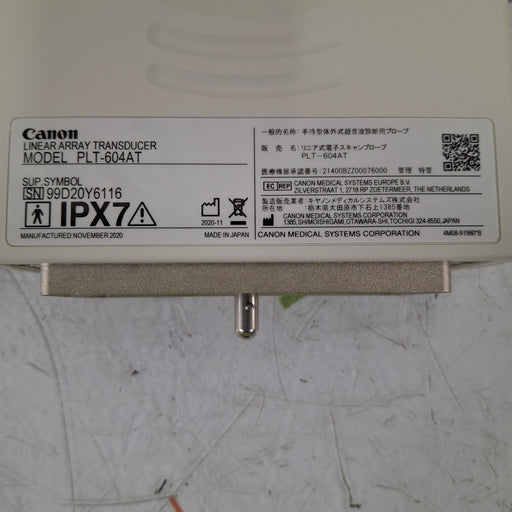 Toshiba Toshiba PLT-604AT Linear Array Transducer Ultrasound Probes reLink Medical