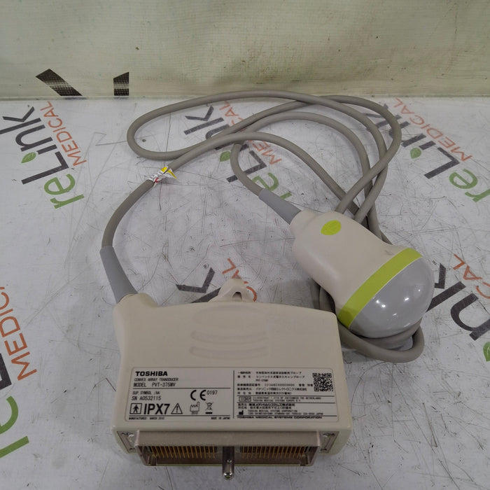 Toshiba Toshiba PVT-375MV Convex Array Transducer Ultrasound Probes reLink Medical