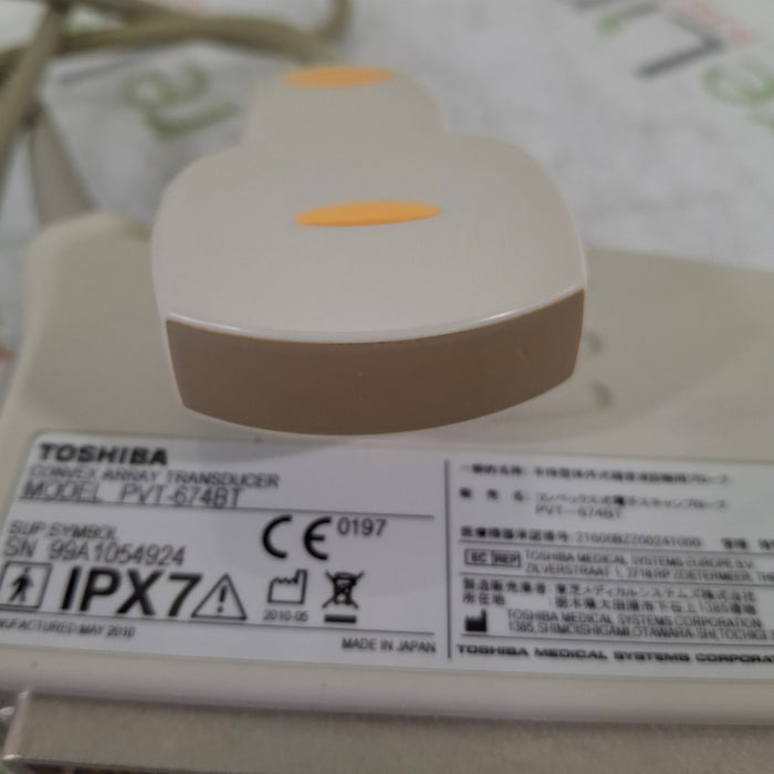 Toshiba Toshiba PVT-674BT Convex Ultrasound Transducer Ultrasound Probes reLink Medical
