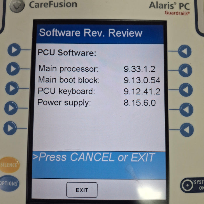 CareFusion Alaris 8015 Large Screen POC Infusion Pump