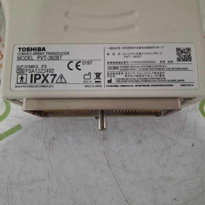 Toshiba Toshiba PVT-382BT Micro Convex Transducer Ultrasound Probes reLink Medical