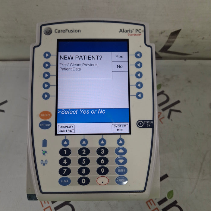 CareFusion Alaris 8015 Large Screen POC Infusion Pump