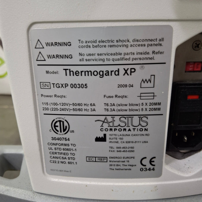Zoll Thermogard XP Temperature Management System
