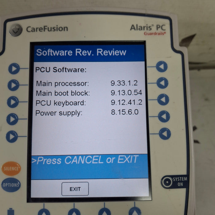 CareFusion Alaris 8015 Large Screen POC Infusion Pump