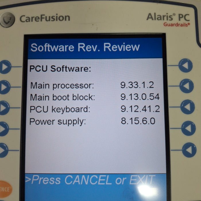 CareFusion Alaris 8015 Large Screen POC Infusion Pump