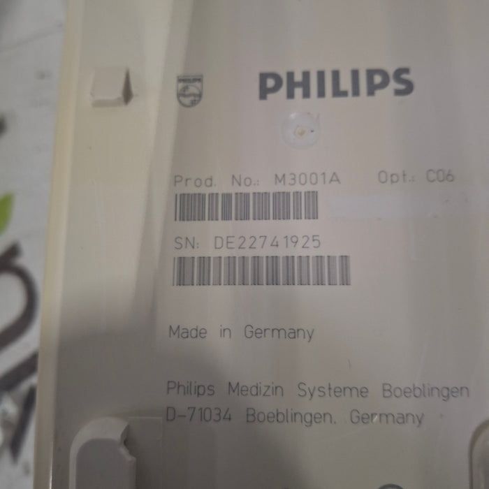 Philips M3001A-C06 Fast SpO2, NIBP, ECG, Temp, IBP MMS Module